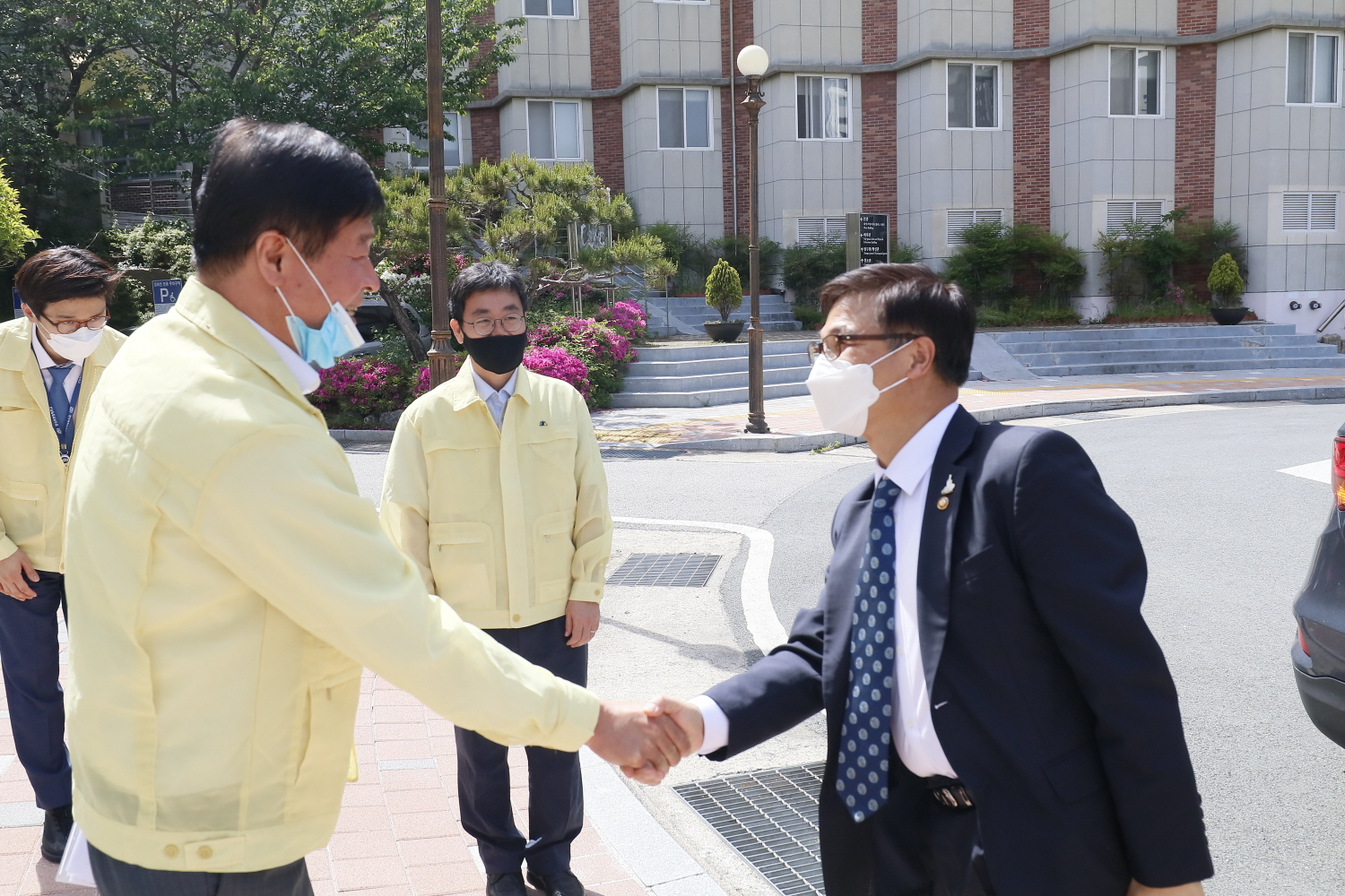 과학기술정보통신부 제1차관 등교개학 대비 현장 점검