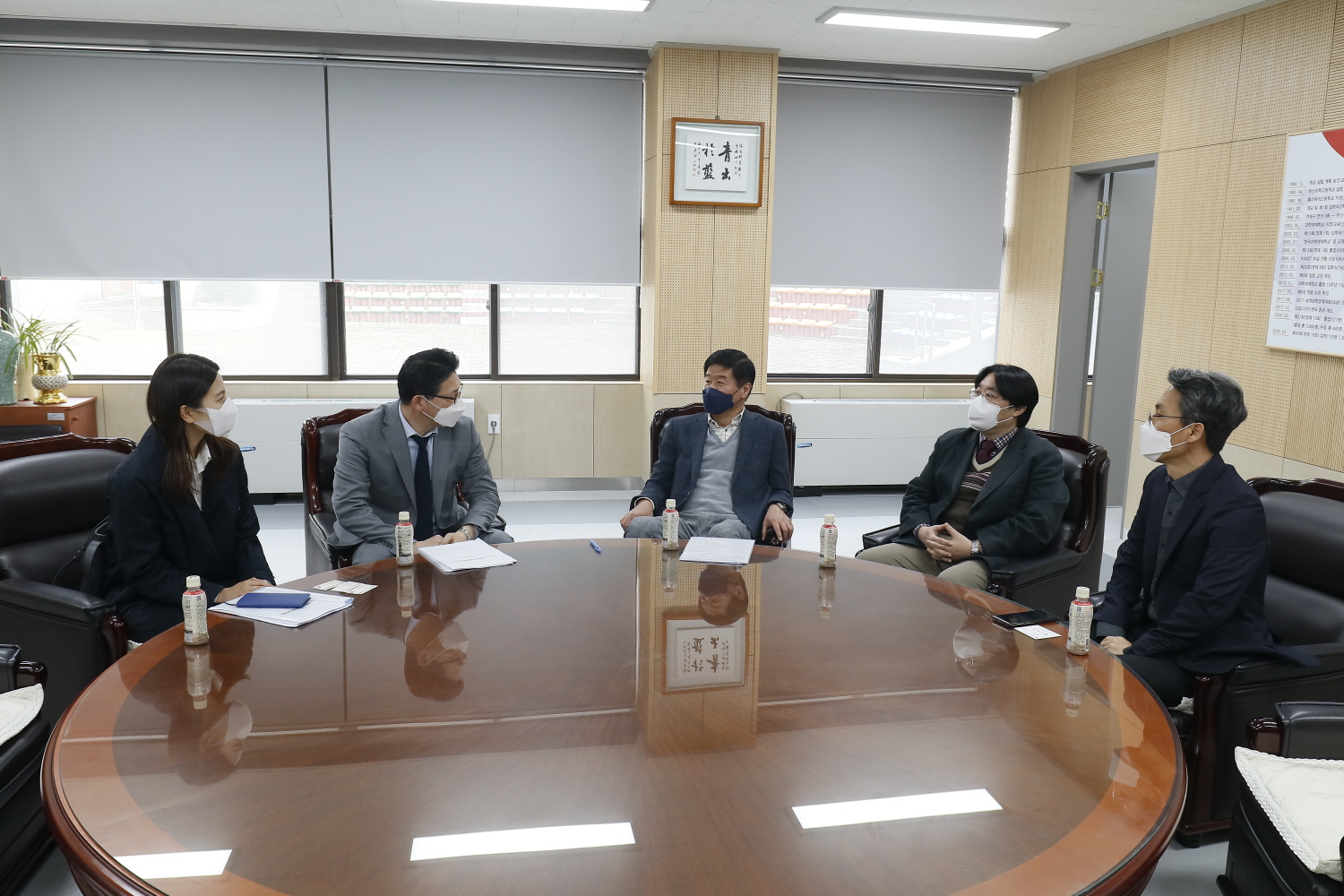 과기정통부 연구개발투자기획과장 방문