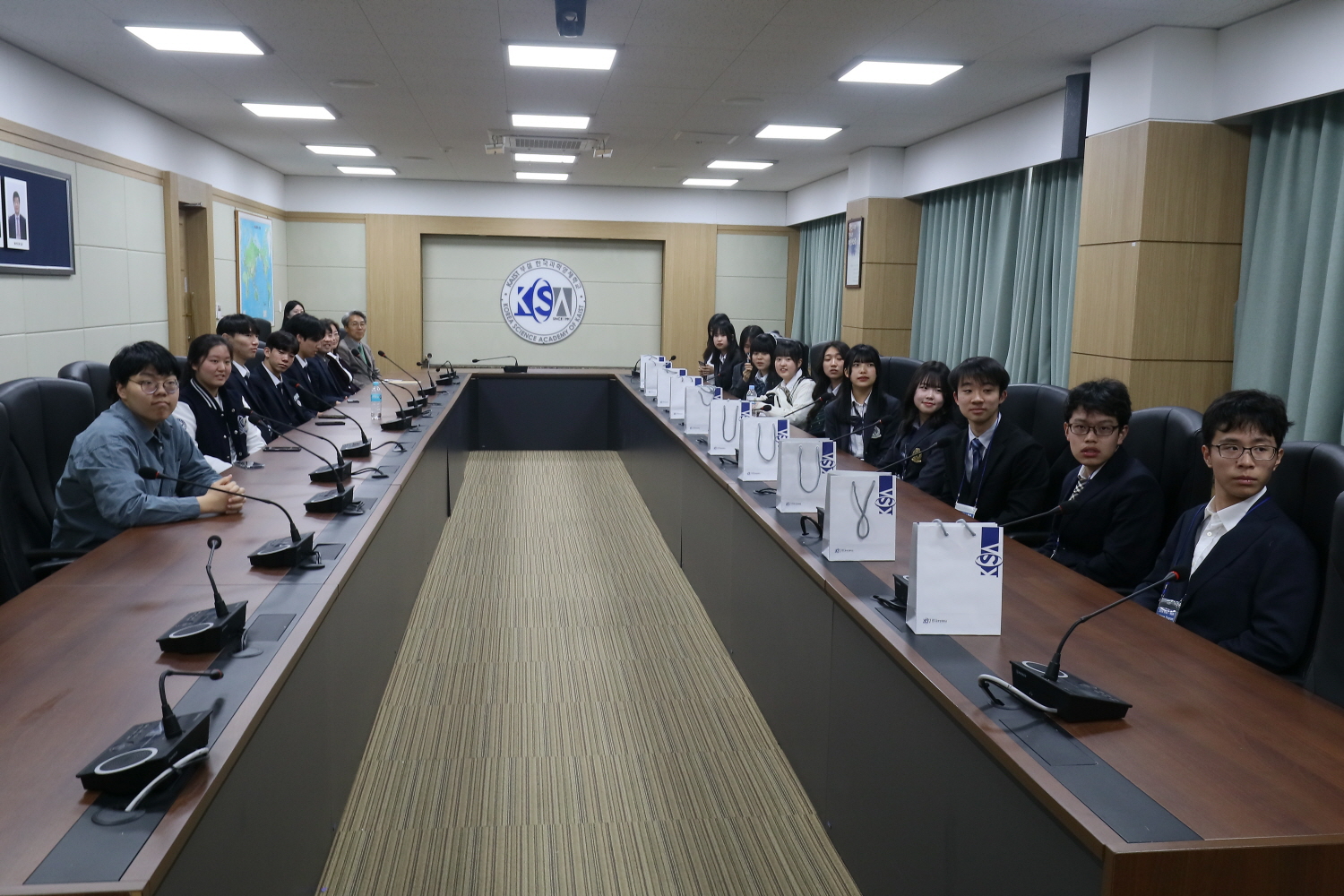 일본 리츠메이칸 고등학교 교환학생 및 국제공동연구 팀 수료식