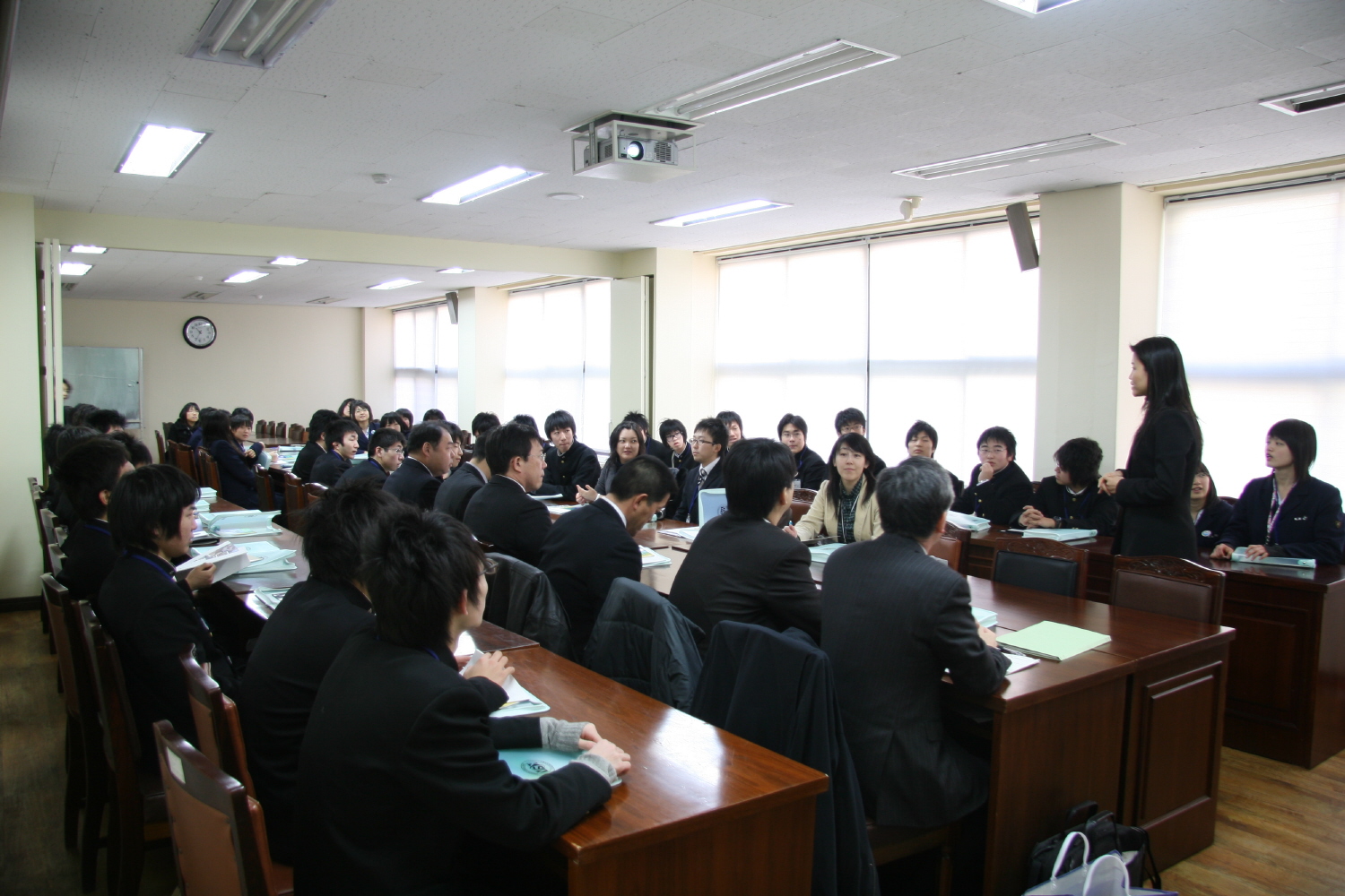 일본AKITA 교육관계자및 학생방문(2008.12.22)
