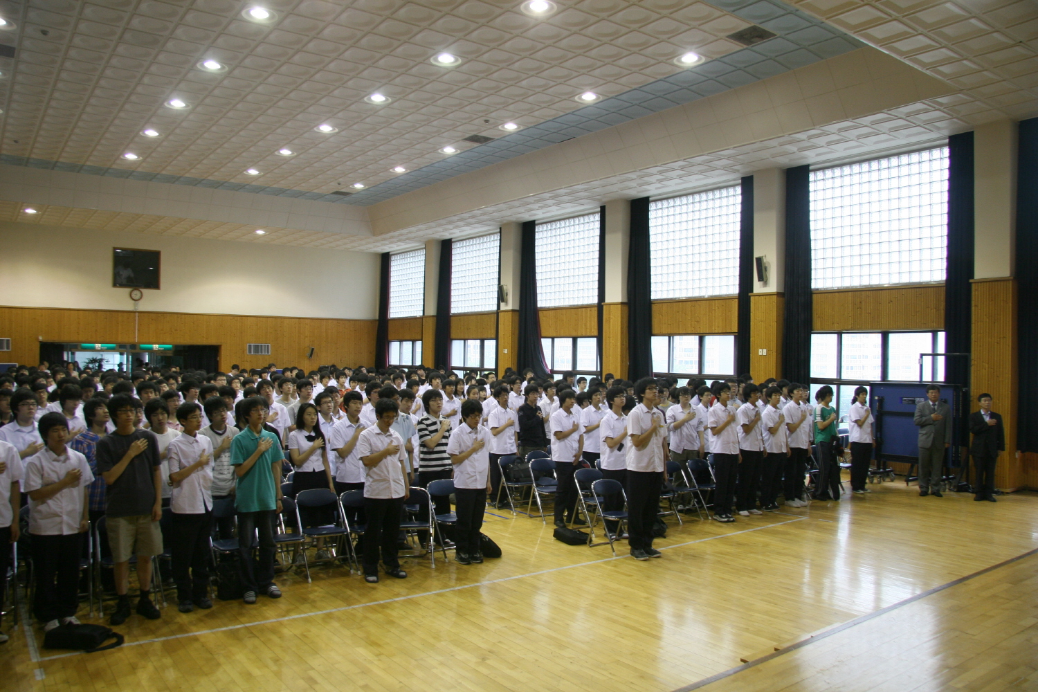 2008학년도 1학기 종업식및 시상식