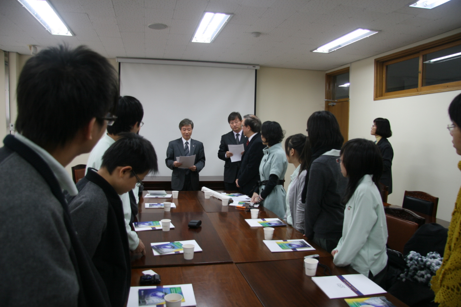 홍콩 GT college 교환학생방문(2008.11.3)